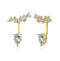 Pendientes Mujer in Plata Cubic Zirconia EIZWG01